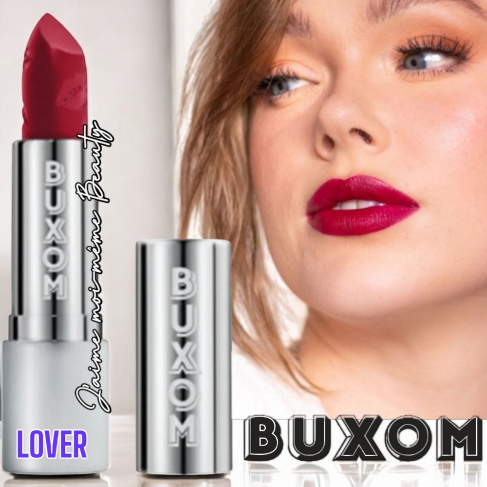 Buxom Full On Plumping Lipstick in Lover (Bright Berry Red)